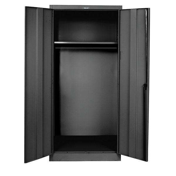 20 ga. ga. Steel Storage Cabinet, 36 in W, 78 in H, Stationary