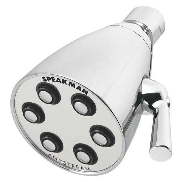 wall, Shower Head, Polished Chrome, Wall