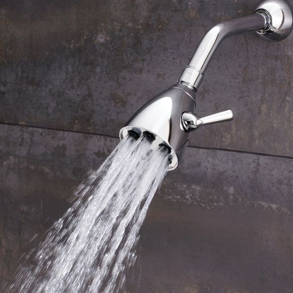 wall, Shower Head, Polished Chrome, Wall