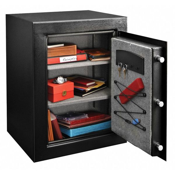 Security Safe, 4.3 cu ft, 195 lb, Not Rated Fire Rating