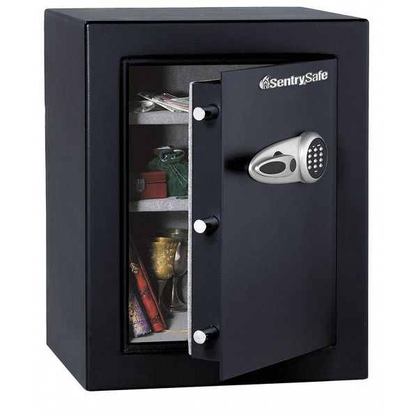 Security Safe, 4.3 cu ft, 195 lb, Not Rated Fire Rating