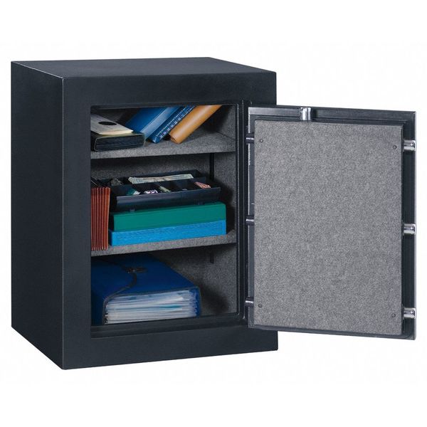 Fire Rated Security Safe, 3.4 cu ft, 163 lb, 1/2 hr. Fire Rating