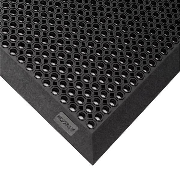 Entrance Mat, Black, 4 ft. W x 6 ft. L