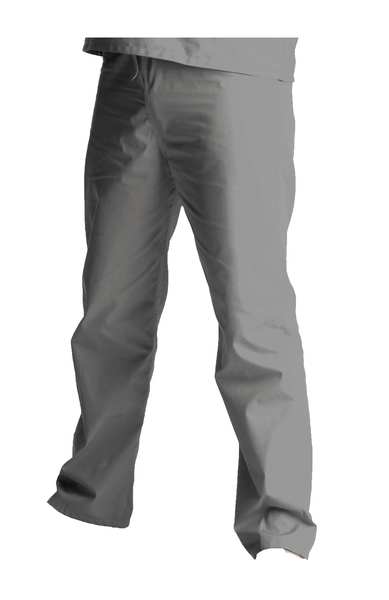 Scrub Pants, L, Gray, Unisex