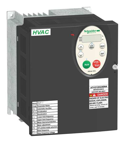 Variable Frequency Drive, 5 HP, 400-480V, Altivar 212 AC Drive