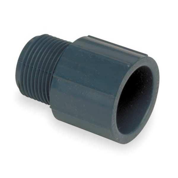 CPVC Male Adapter, Schedule 80, 1/2