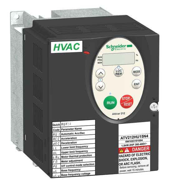 Variable Frequency Drive, 4 HP, 400-480V