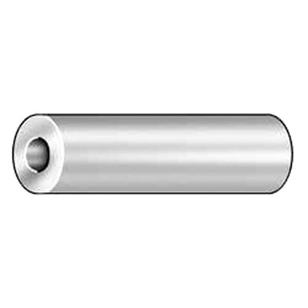 Round Spacer, #12 Screw Size, Zinc Plated Brass, 5/16 in Overall Lg, 0.218 in Inside Dia