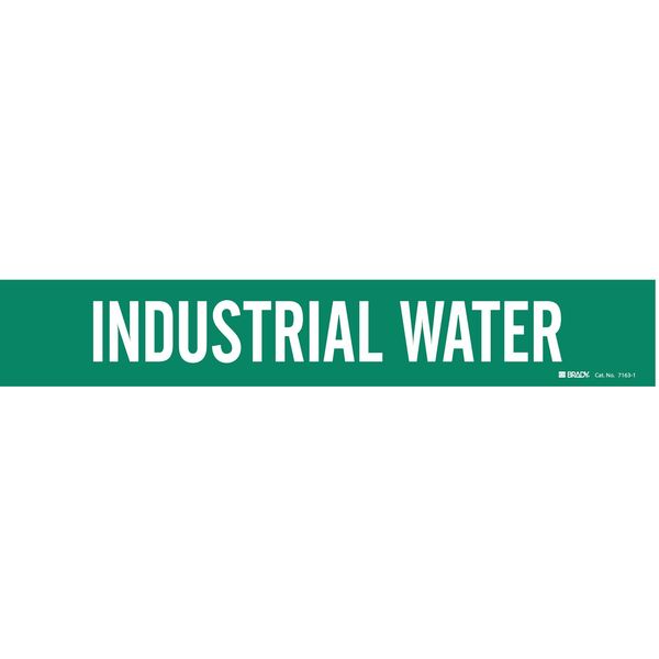 Pipe Mrkr, Industrial Water, 2-1/2 to7-7/8