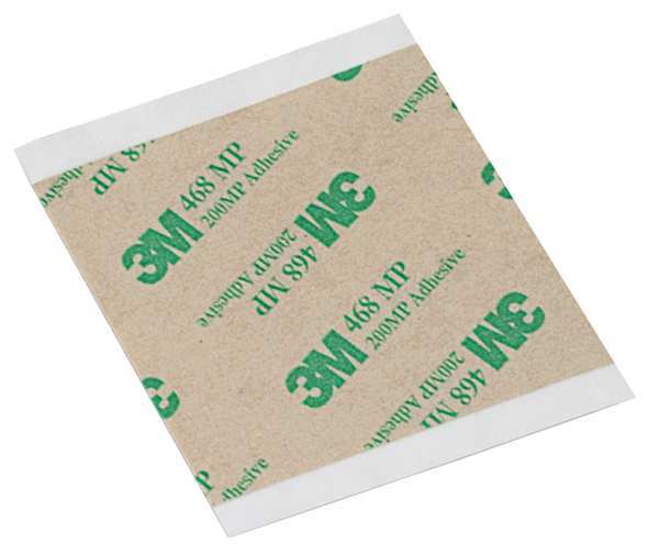 Adhsive Trnsfr Tape, Acrylic, 5.2 mil, PK12