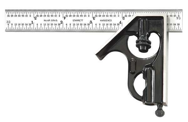 Combination Square, 2 Pcs, 6 In., Type 4R