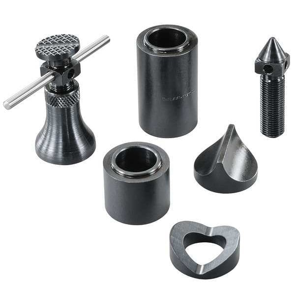 Jack Screw Set, 2-1/4 to 3-3/8 In, 6 Pcs