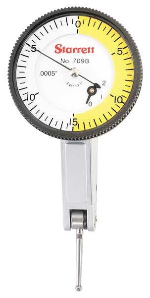 Dial Test Indicator, Hori, 0 to 0.060 In