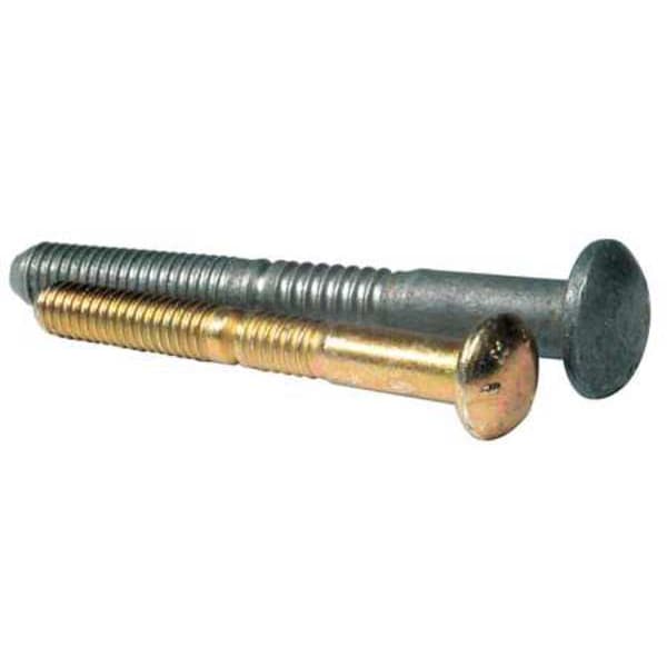 Blind Rivet, Structural Brazier Head, 1/4 in Dia., 1.583 in L, Steel Body, 10 PK