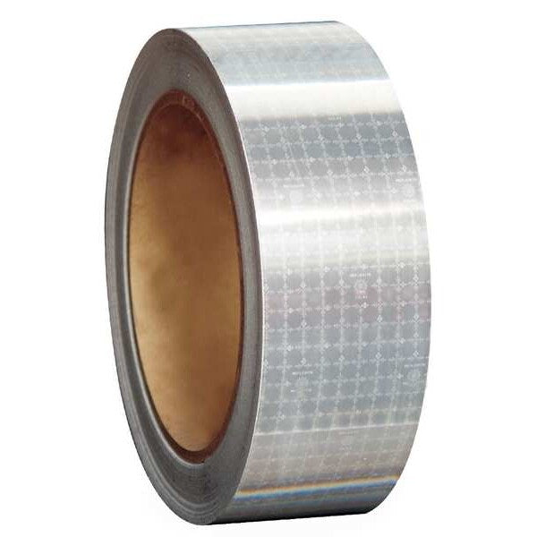 Reflective Tape, W 2 In, White