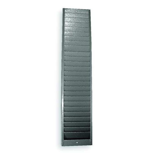 Badge Rack, 1-1/2 x 21-1/2 x 5