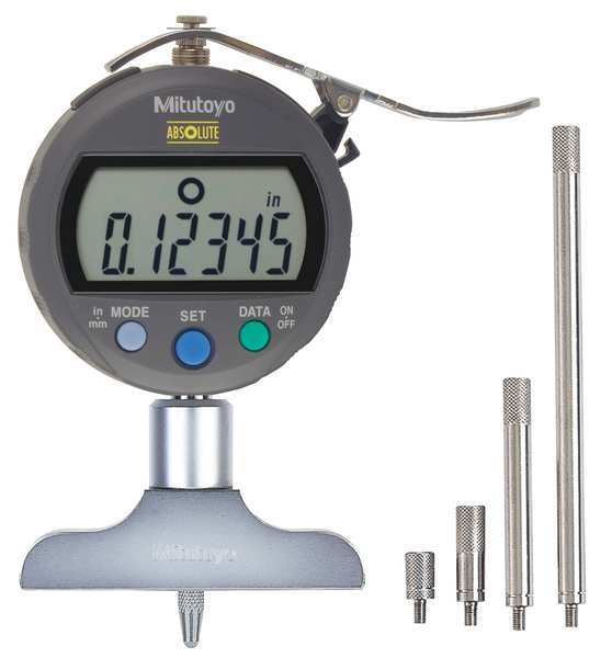 Electronic Digital Depth Gage, 0 to 8 In