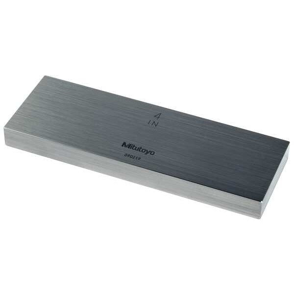 Gage Block, Rect, Steel, 4.00 In, ASME 0