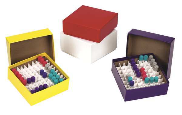 Box 15 And 50ml, Lid, White, PK10