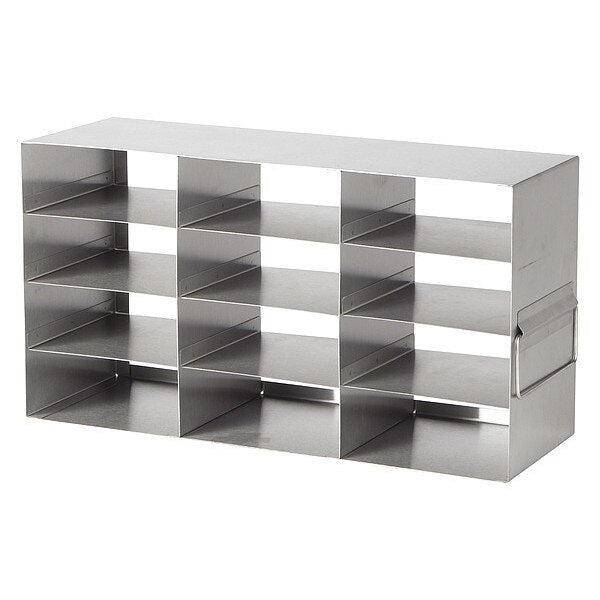 Freezer Rack, Cryo-Boxes, 5-1/2 In H, 2.0mL