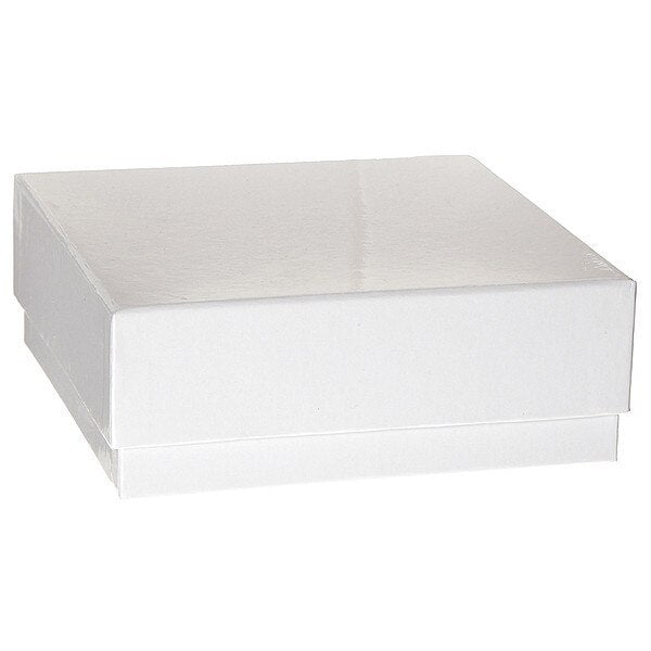 Box, Cardboard, 50mm, White, PK12