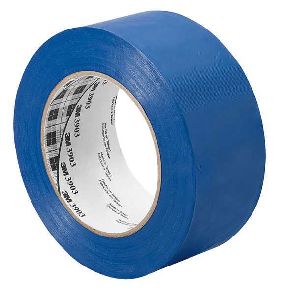 Duct Tape, 1 x 50 yd, 6.5 mil, Blue, Vinyl