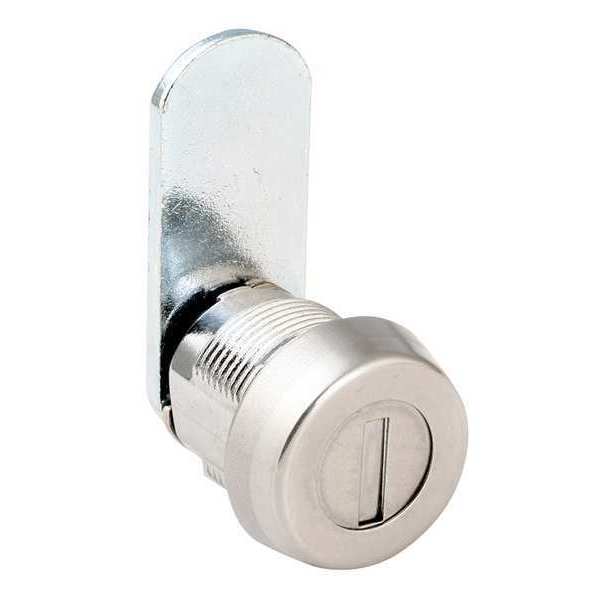 Disc Tumbler Keyed Cam Lock, Keyed Alike, 200R Key, For Material Thickness 1 1/8 in