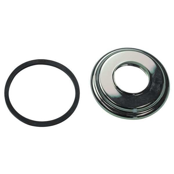 Steel Escutcheon Kit, Size 1/4