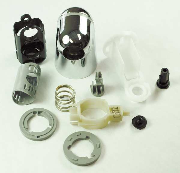 Handheld Showers, Flange Sleeve Kit, Polished Chrome