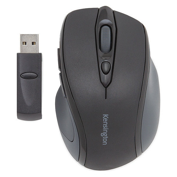 Mouse, Black, Wireless, Optical, AAA Battery