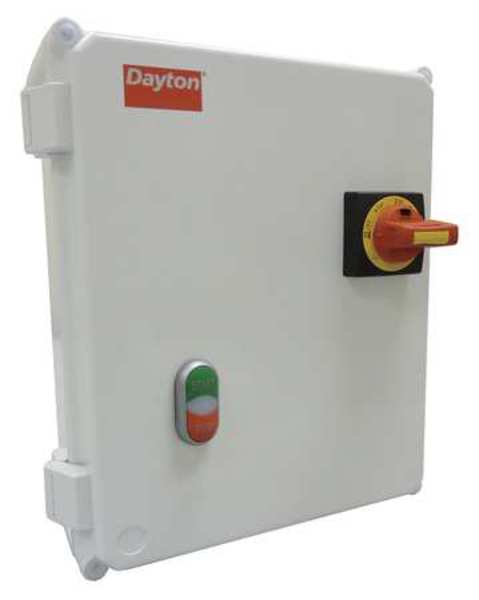 IEC Combo Str, 10 to 16A, 120V Coil, 4X Enc