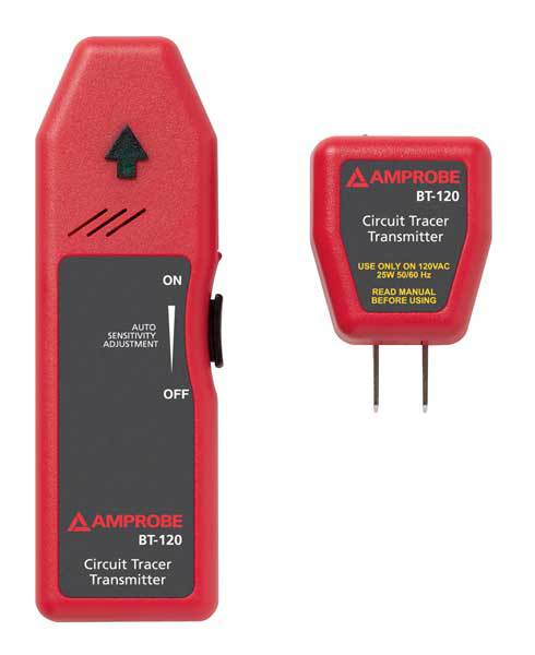 Crct Brkr Finder, 90 to 120VAC, Enrgzd