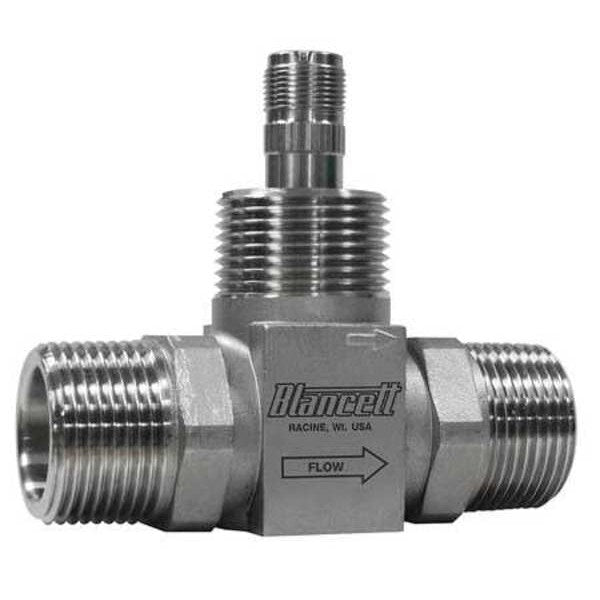 Flowmeter, Turbine, 180 GPM, 2 In MNPT