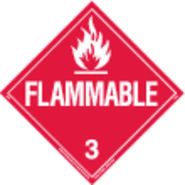 DOT Container Placard, 10-3/4