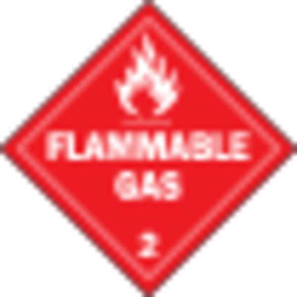 DOT Container Placard, 10-3/4