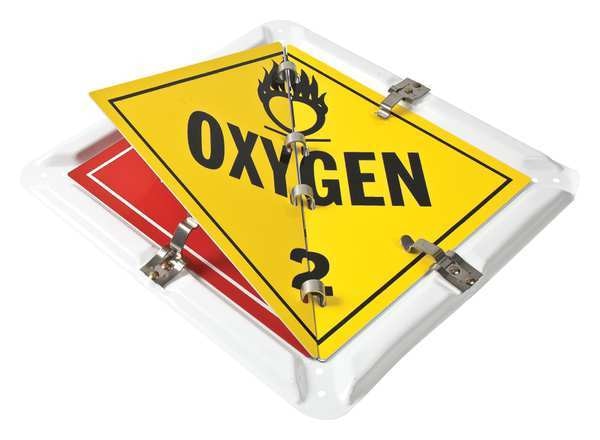 DOT Container Placard, 10-3/4
