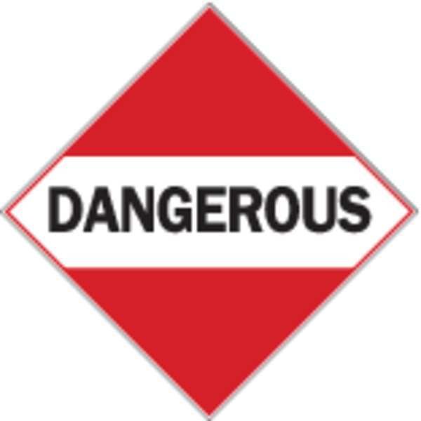 Vehicle Placard, Dangerous