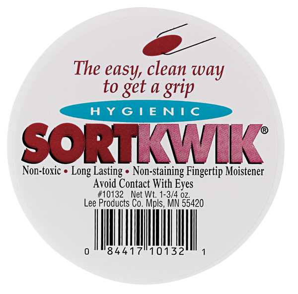 Fingertip Moisteners, 1-3/4 oz, Pink, PK2