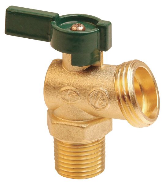 Boiler Drain Valve, Quarter Turn, 1/2 In