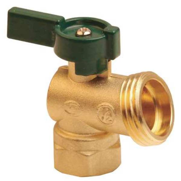 Boiler Drain Valve, Quarter Turn, 3/4 In