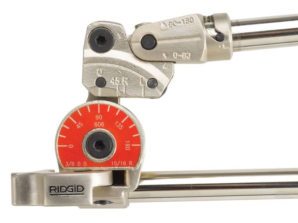 Tube Bender, Lever, 1/4 In OD, 5/8 In Bend