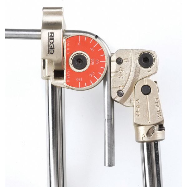 Tube Bender, Lever, 1/4 In OD, 5/8 In Bend