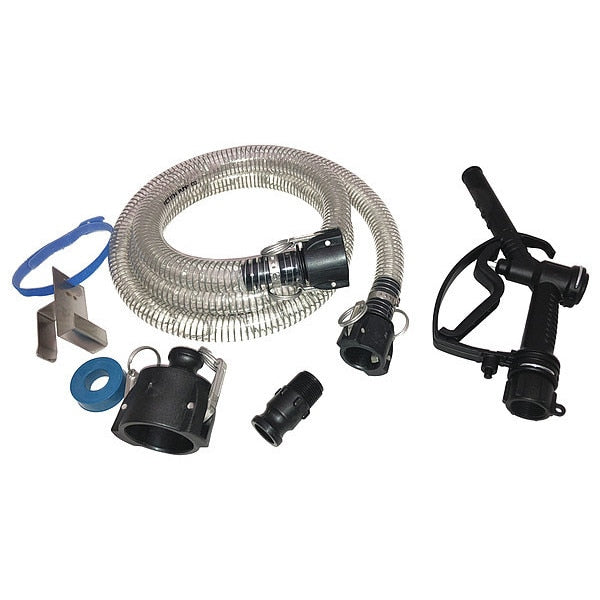 Hose Kit, Dia.1 In, Polypropylene, Camlok