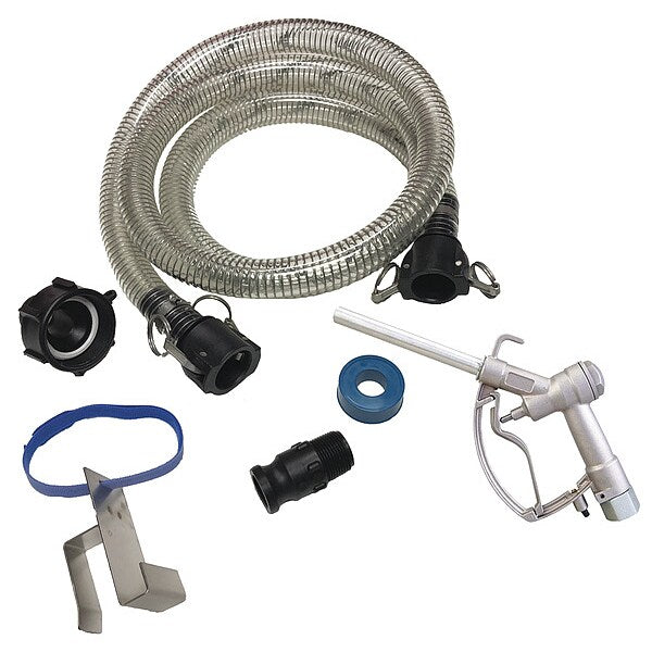 Hose Kit, Dia.1 In, Aluminum, 10 GPM