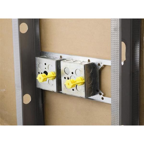 Box Support, 1-1/2In Deep Boxes, Yellow