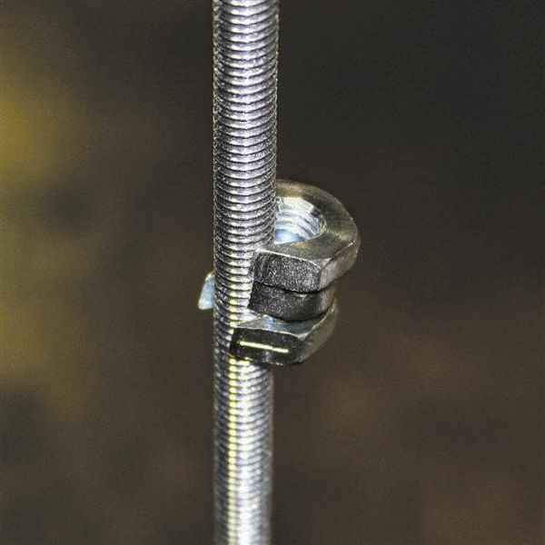 Nut, Threaded Rod, 1/4In, 500 lb