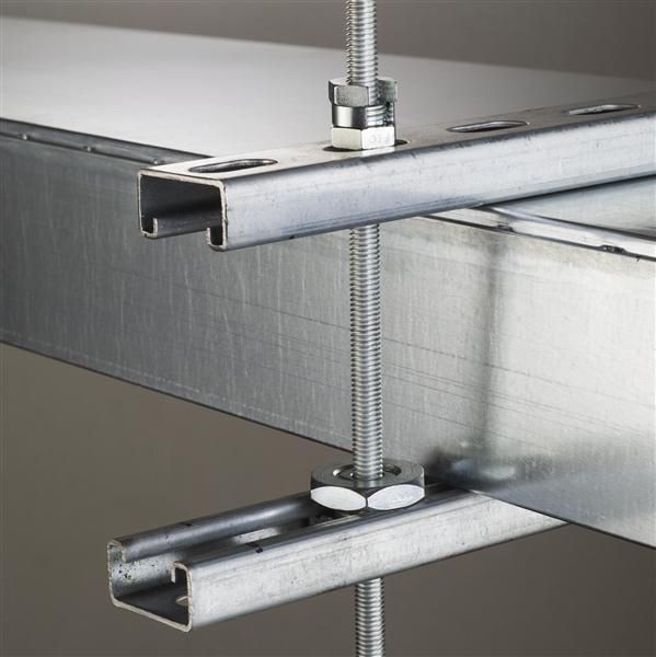 Nut, Threaded Rod, 1/4In, 500 lb
