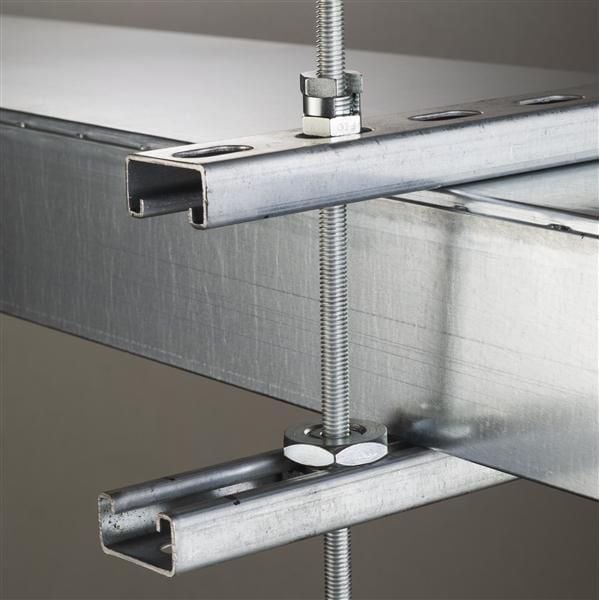 Nut, Threaded Rod, 3/8In, 1350 lb