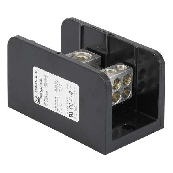 Pwr Dist Block, 760A, 3P, 4AWG-500 MCM, 600V
