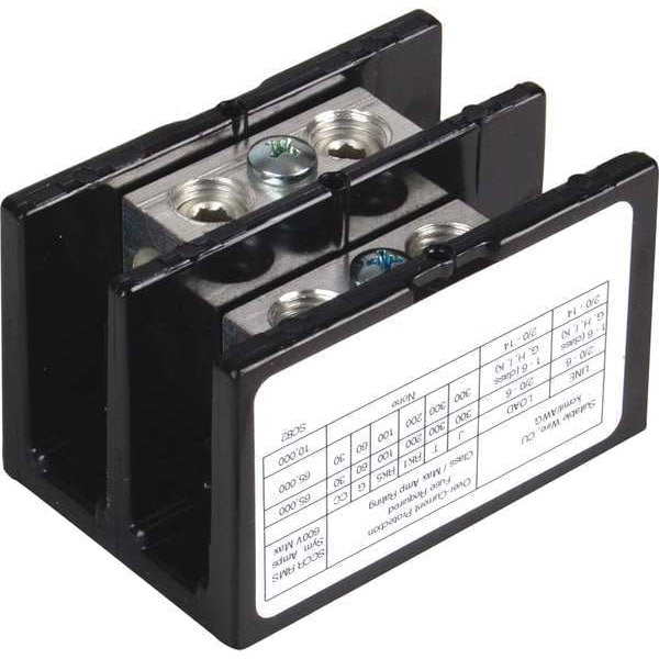 Pwr Dist Block, 175A, 2P, 2/0-14 AWG, 600VAC